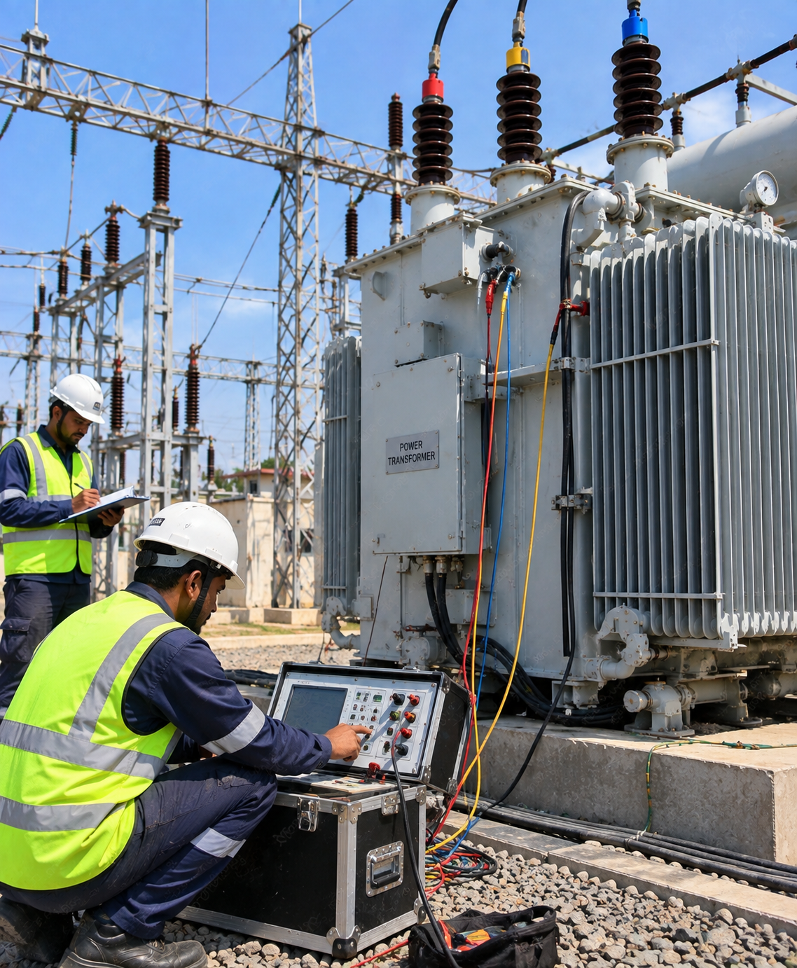 Transformer testing and commissioning placeholder