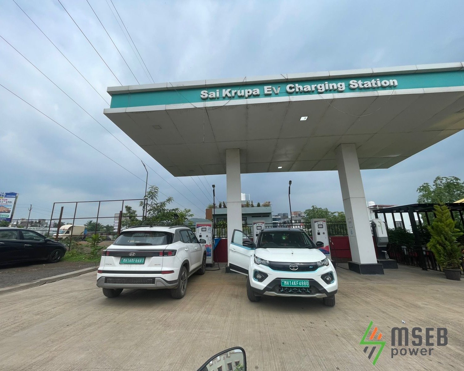 EV Charging for Parking Zone near Ayodhya Ram Mandir - MSEB Power